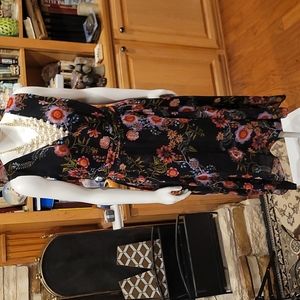 Inc floral style dress